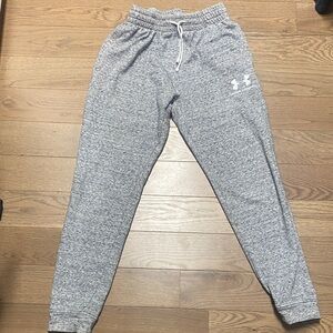 Under Armour Mens Heather Gray Joggers